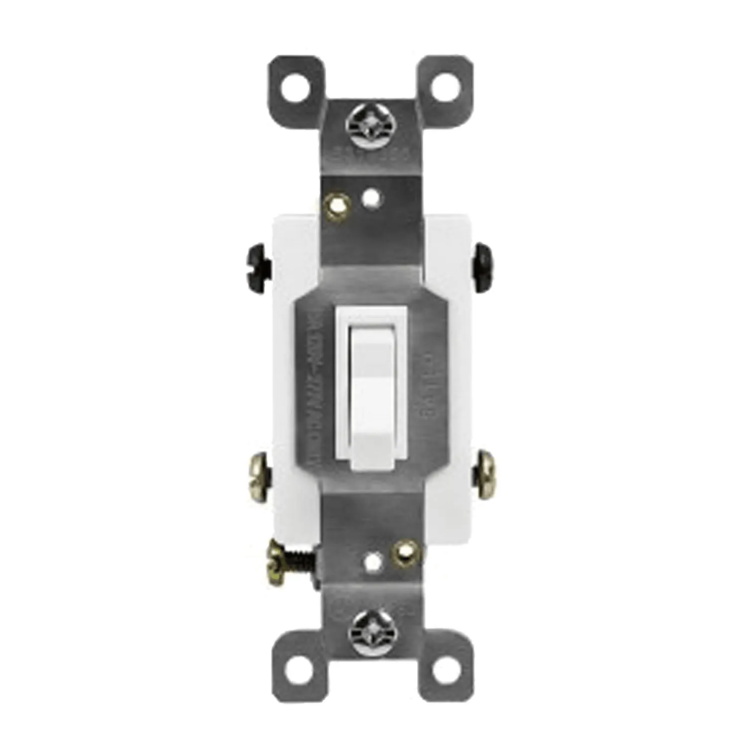 4-Way Toggle Light Switch White