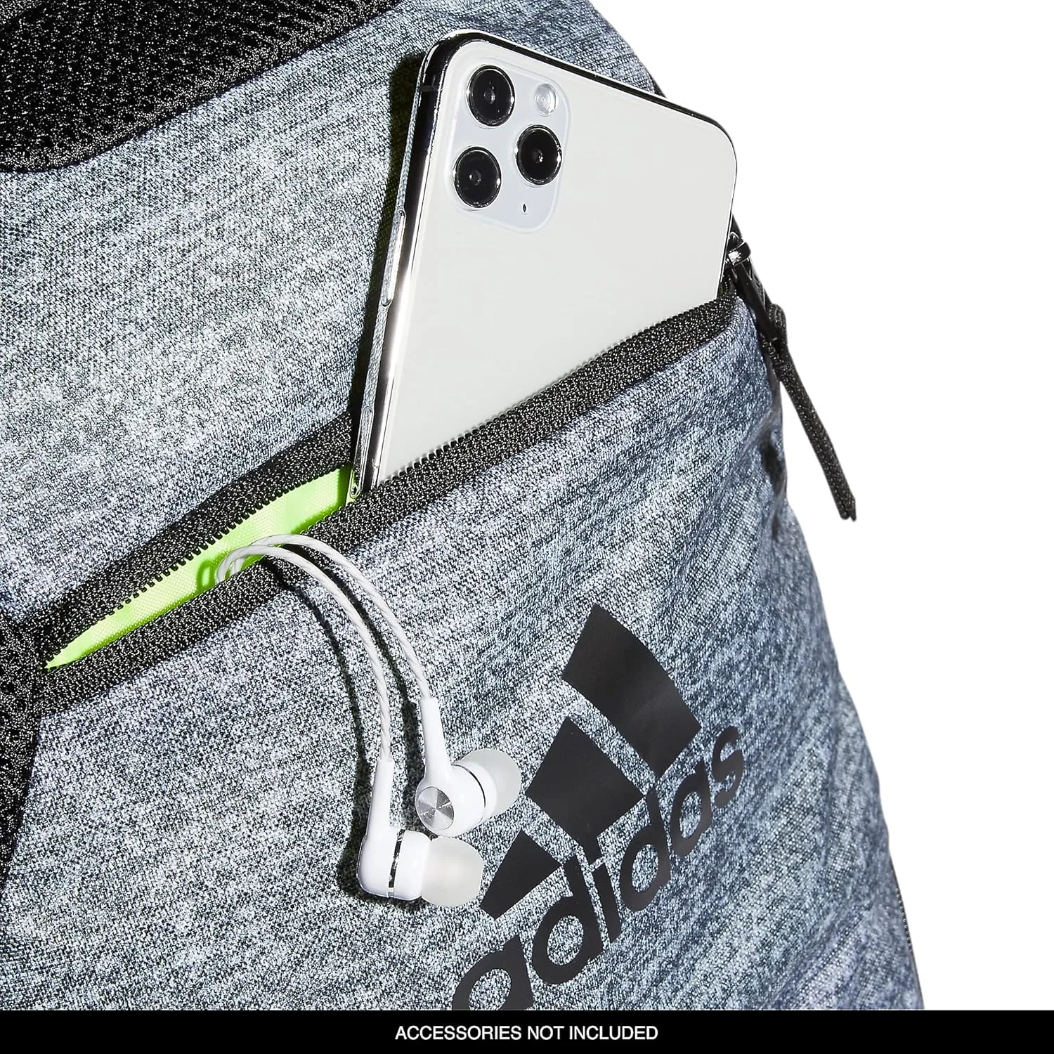 adidas Stadium Team Sports Backpack for Men and Women (36l) Durable Athletic Laptop Bag, Jersey Onix Grey/3.0, One Size