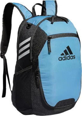 adidas Stadium Team Sports Backpack for Men and Women (36l) Durable Athletic Laptop Bag, Light Blue/3.0, One Size