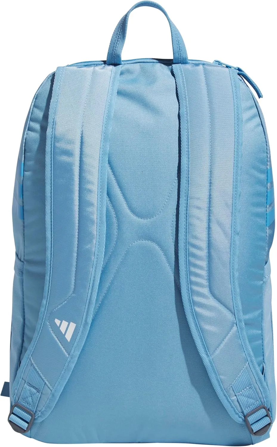 adidas Stadium Team Sports Backpack for Men and Women (36l) Durable Athletic Laptop Bag, Light Blue/4.0, One Size