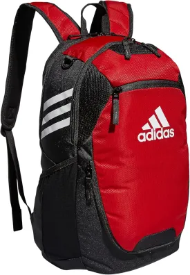 adidas Stadium Team Sports Backpack for Men and Women (36l) Durable Athletic Laptop Bag, Power Red/3.0, One Size