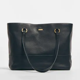Andersen Tote - Navy Tides Brushed Gold