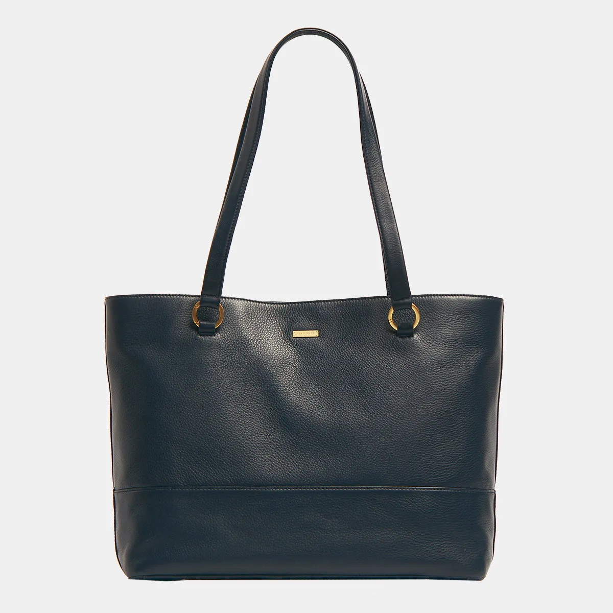 Andersen Tote - Navy Tides Brushed Gold