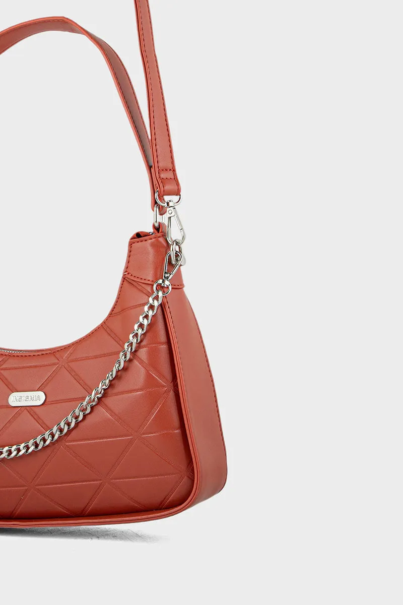 Bagutte Shoulder Bags BS2038-Rust