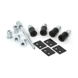 Black Secure Stops (Pack of 4) | From The Anvil