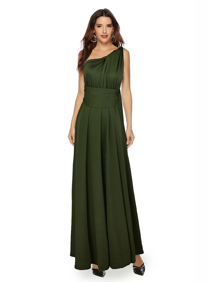 Convertible Warp Maxi Dress Multi Way Wear Party Wedding Bridesmaid Long Dresses