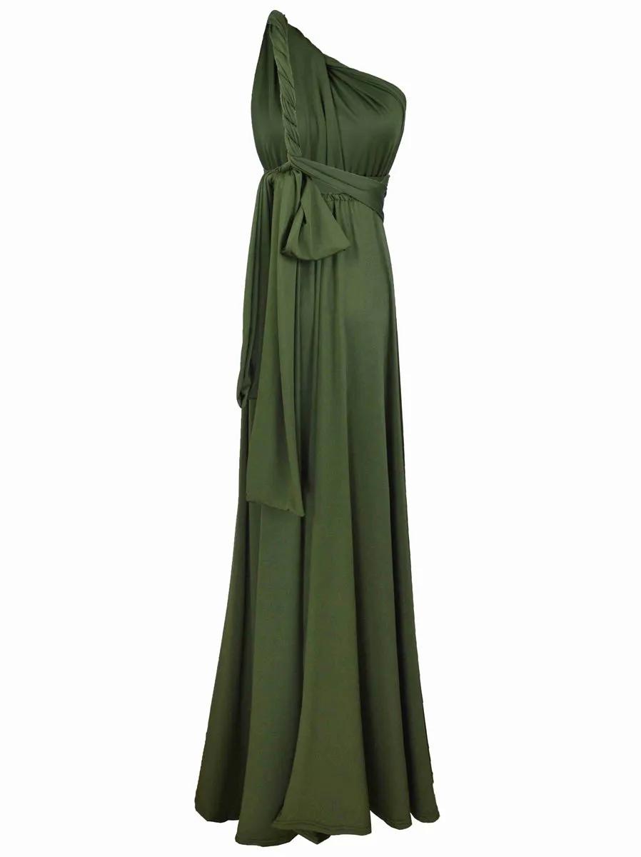 Convertible Warp Maxi Dress Multi Way Wear Party Wedding Bridesmaid Long Dresses