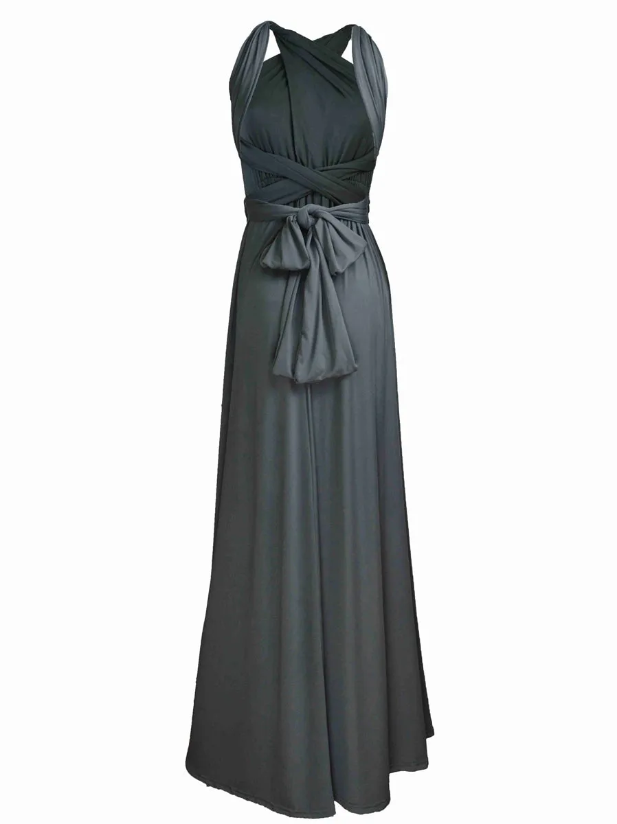 Convertible Warp Maxi Dress Multi Way Wear Party Wedding Bridesmaid Long Dresses