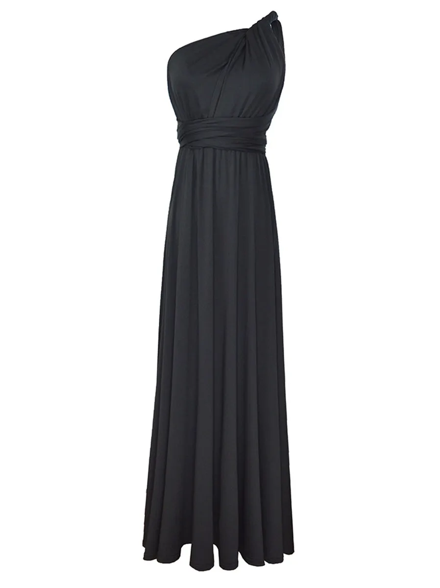 Convertible Warp Maxi Dress Multi Way Wear Party Wedding Bridesmaid Long Dresses