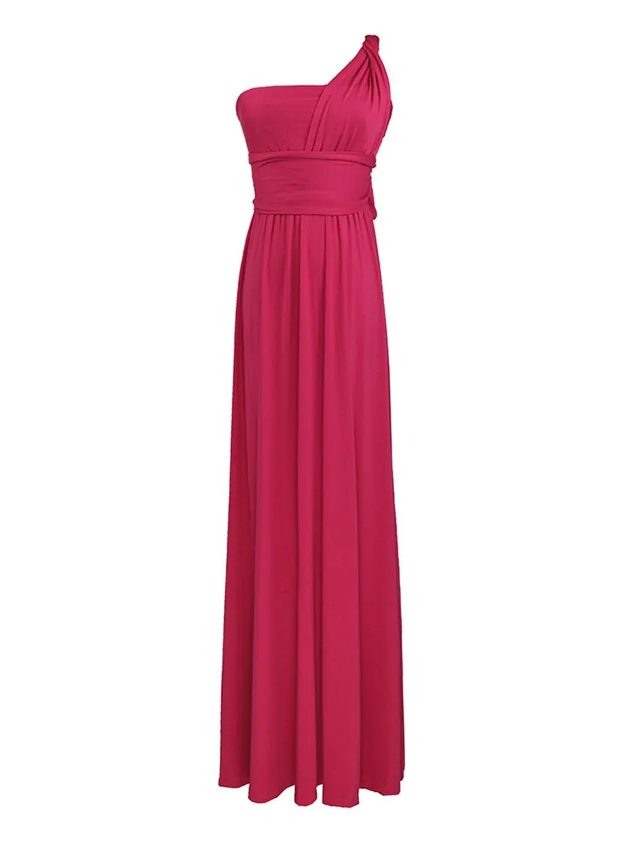 Convertible Warp Maxi Dress Multi Way Wear Party Wedding Bridesmaid Long Dresses