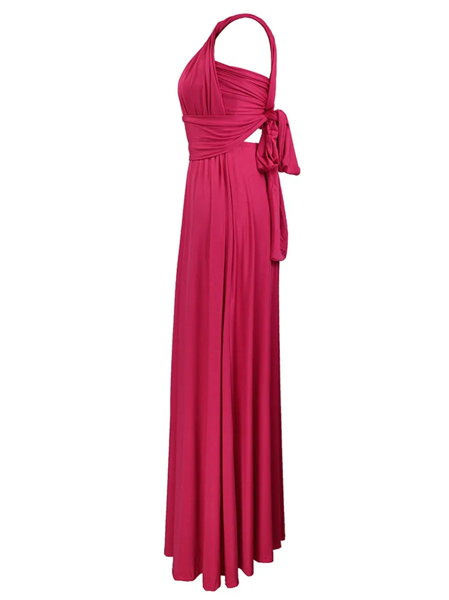 Convertible Warp Maxi Dress Multi Way Wear Party Wedding Bridesmaid Long Dresses