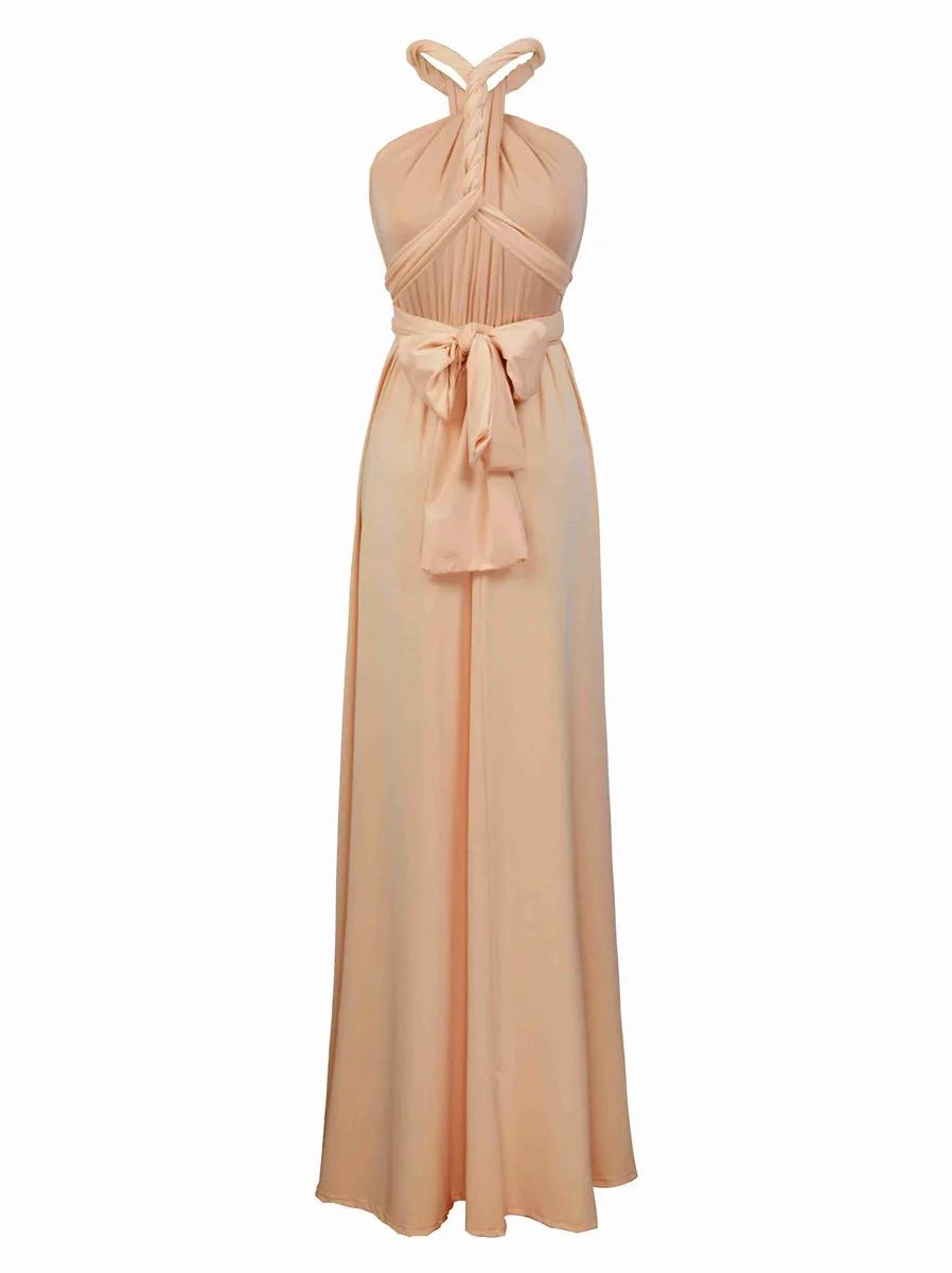 Convertible Warp Maxi Dress Multi Way Wear Party Wedding Bridesmaid Long Dresses