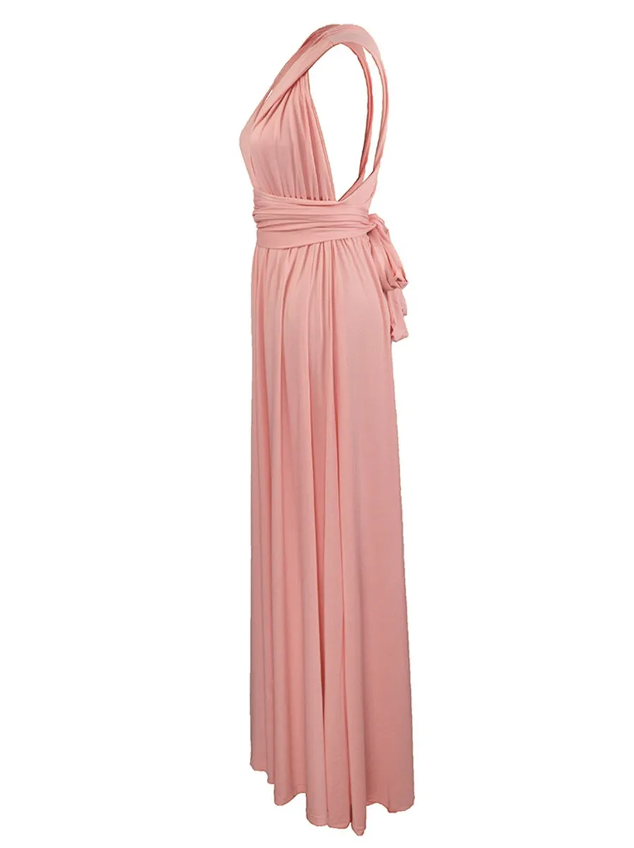 Convertible Warp Maxi Dress Multi Way Wear Party Wedding Bridesmaid Long Dresses