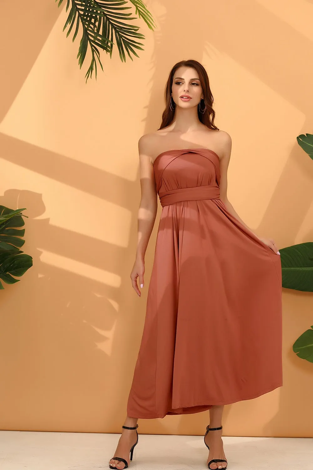 Convertible Warp Maxi Dress Multi Way Wear Party Wedding Bridesmaid Long Dresses