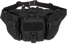 CREATOR Tactical Waist Pack Military Fanny Pack for Men Outdoor Army Waist Bag Large Waist Pack for Daily Life Cycling Camping Hiking Hunting Fishing