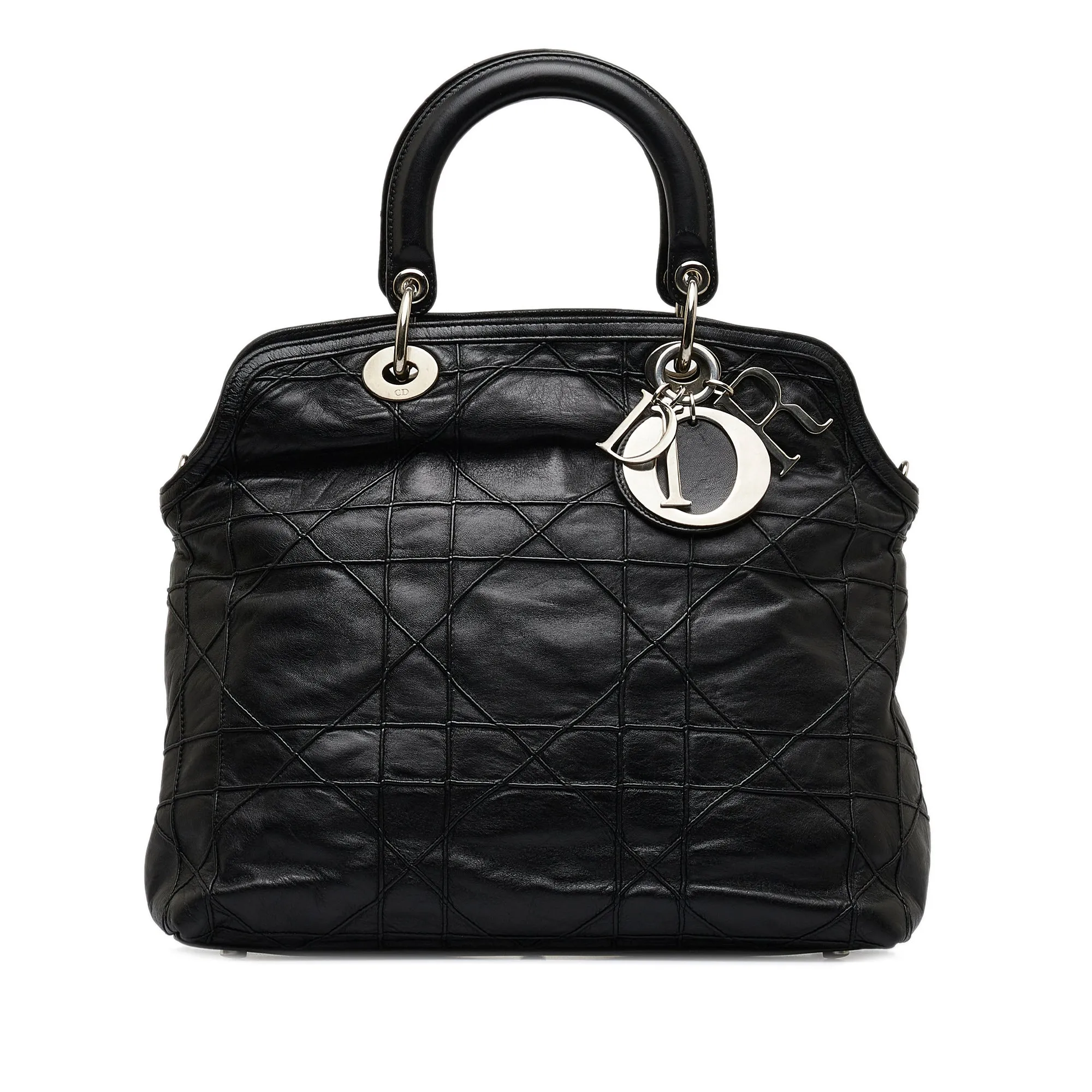 DIOR Cannage Polochon Granville Satchel