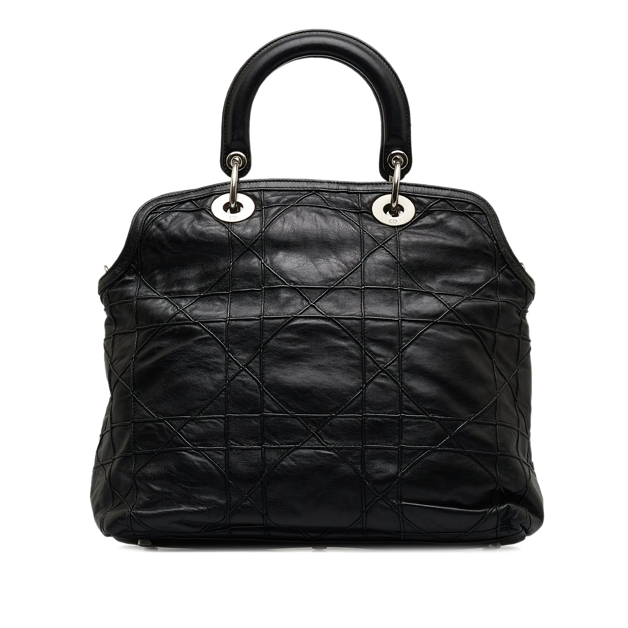 DIOR Cannage Polochon Granville Satchel