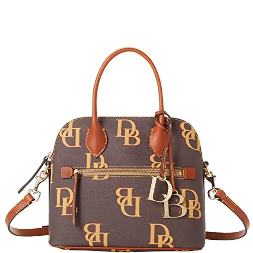 Dooney & Bourke Monogram Domed Satchel
