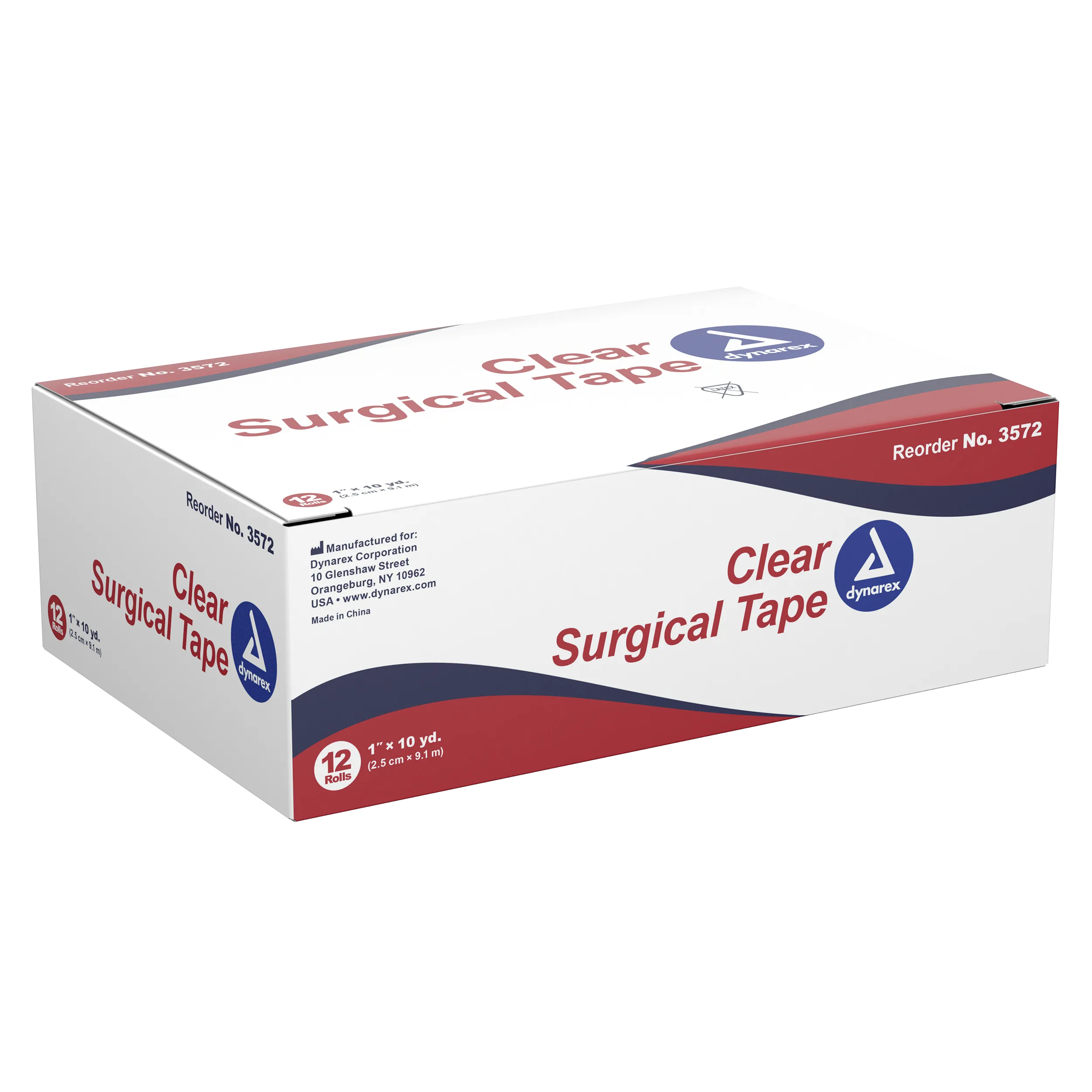 Dynarex - Surgical Tape Transparent 1" x 10 yds