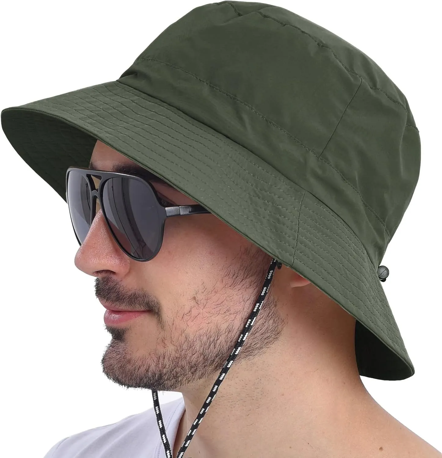 FEICUI Men Women Outdoor Bucket Hat Quick Dry Packable UV Protection Boonie Sun Hat