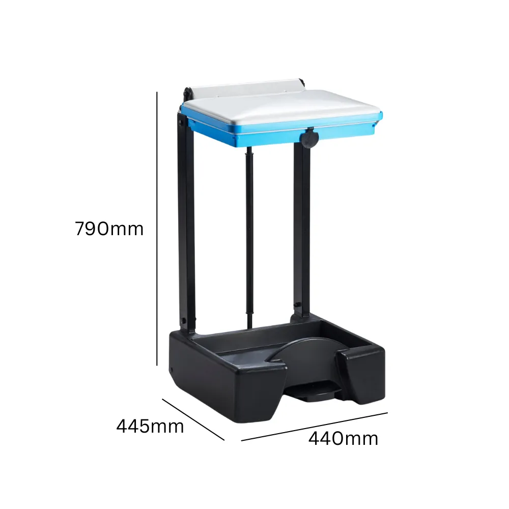 Free Standing Plastic Sack Holder Self Assembly - 65 Litre