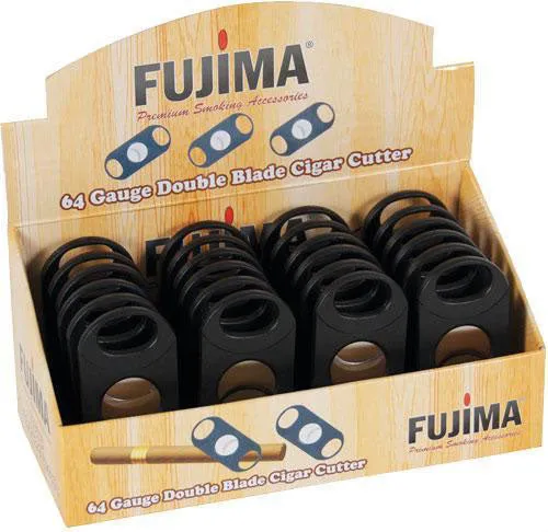 Fujima Double Blade Cigar Cutter - 24 Pack