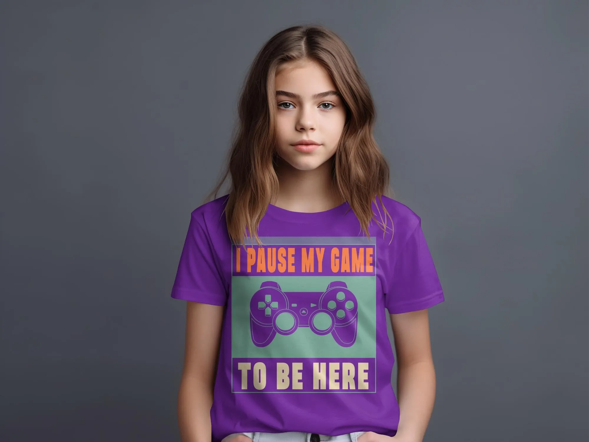 Funny I Pause My Game To Be Here Gaming T-Shirt