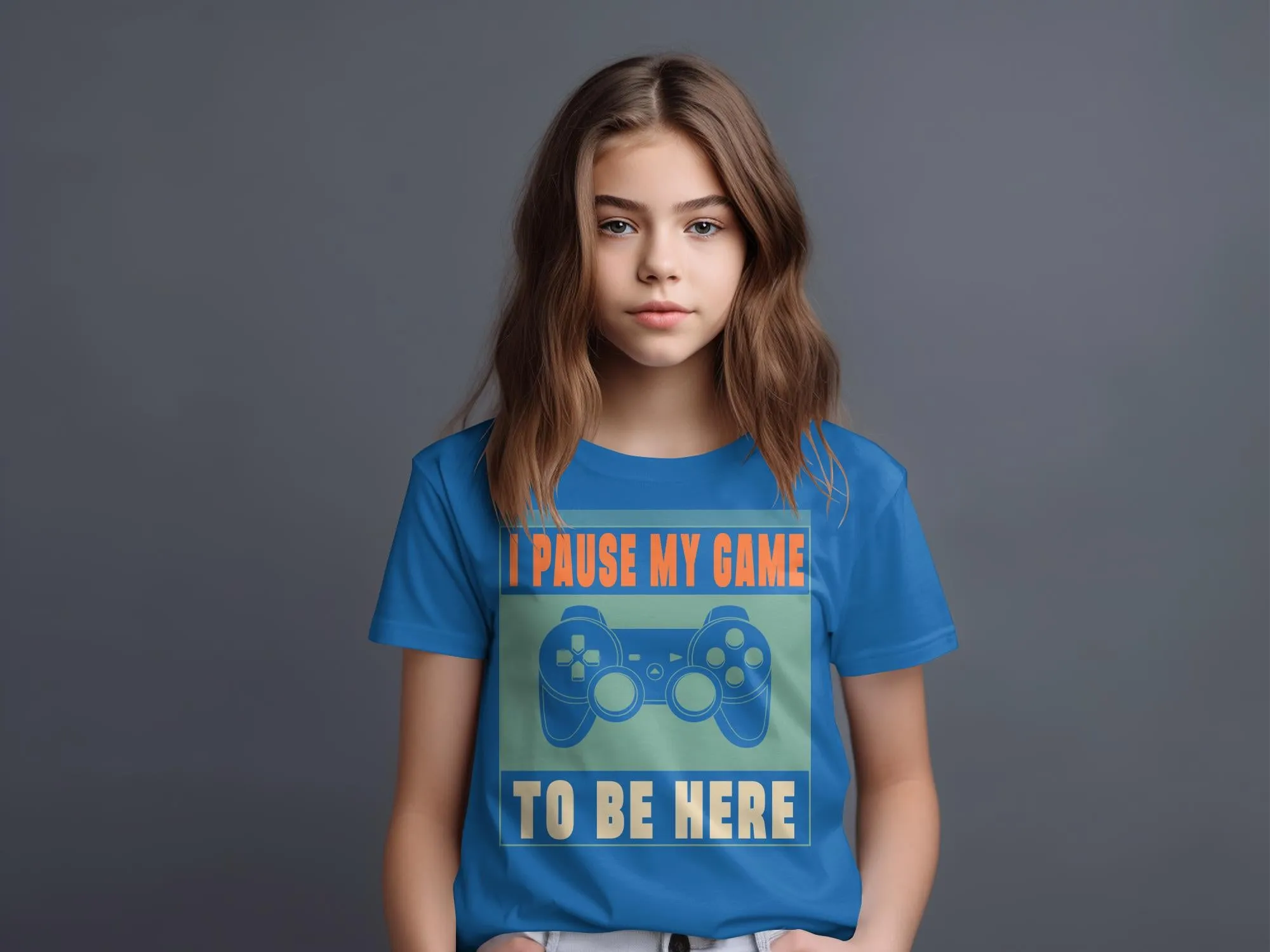 Funny I Pause My Game To Be Here Gaming T-Shirt
