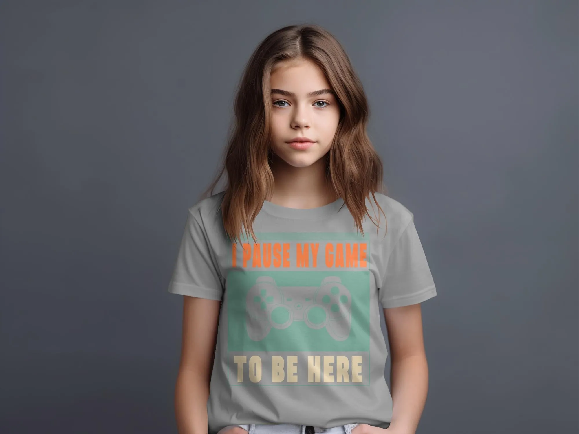 Funny I Pause My Game To Be Here Gaming T-Shirt