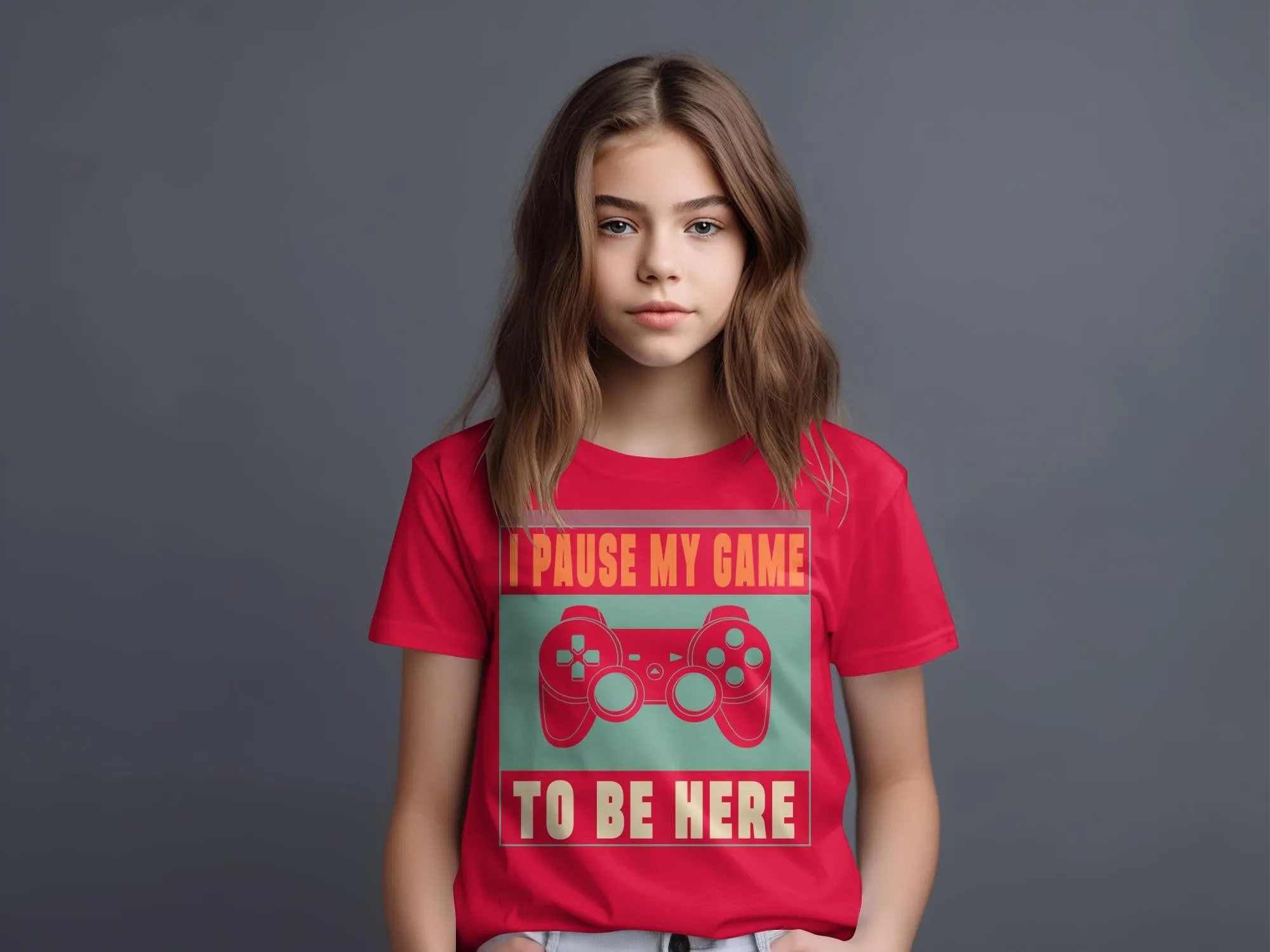 Funny I Pause My Game To Be Here Gaming T-Shirt