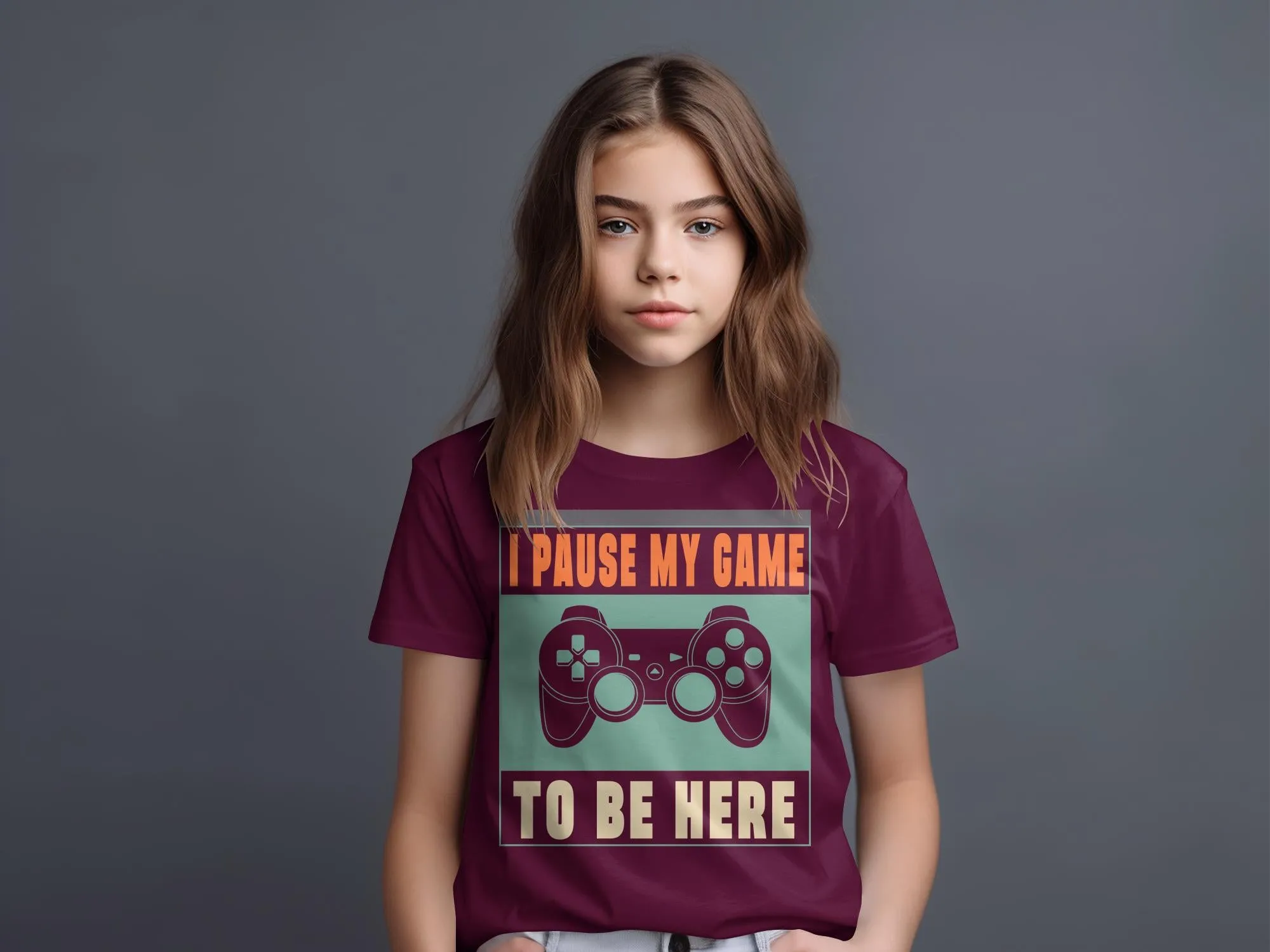Funny I Pause My Game To Be Here Gaming T-Shirt