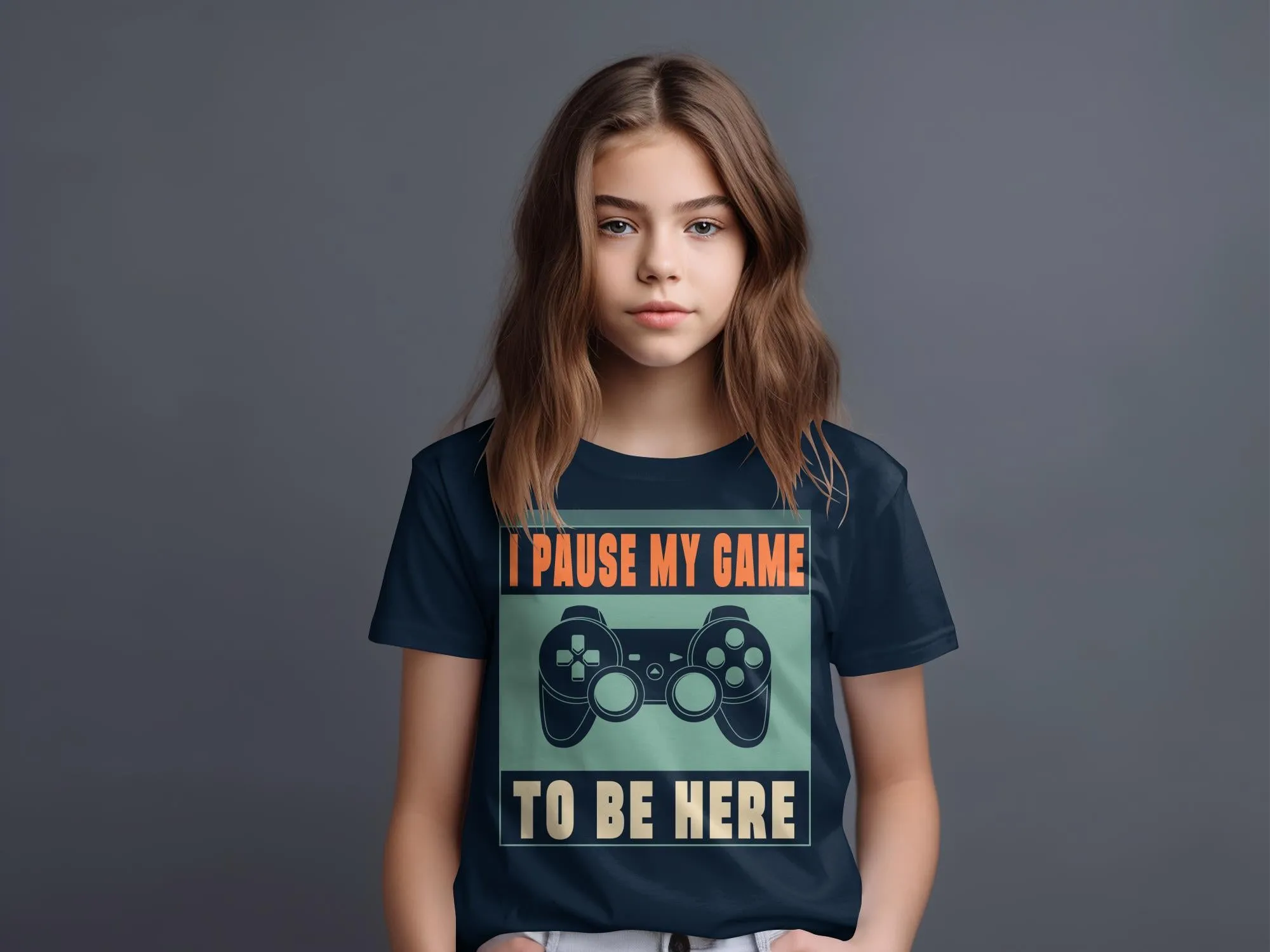 Funny I Pause My Game To Be Here Gaming T-Shirt