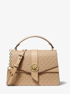 Greenwich Medium Logo Satchel