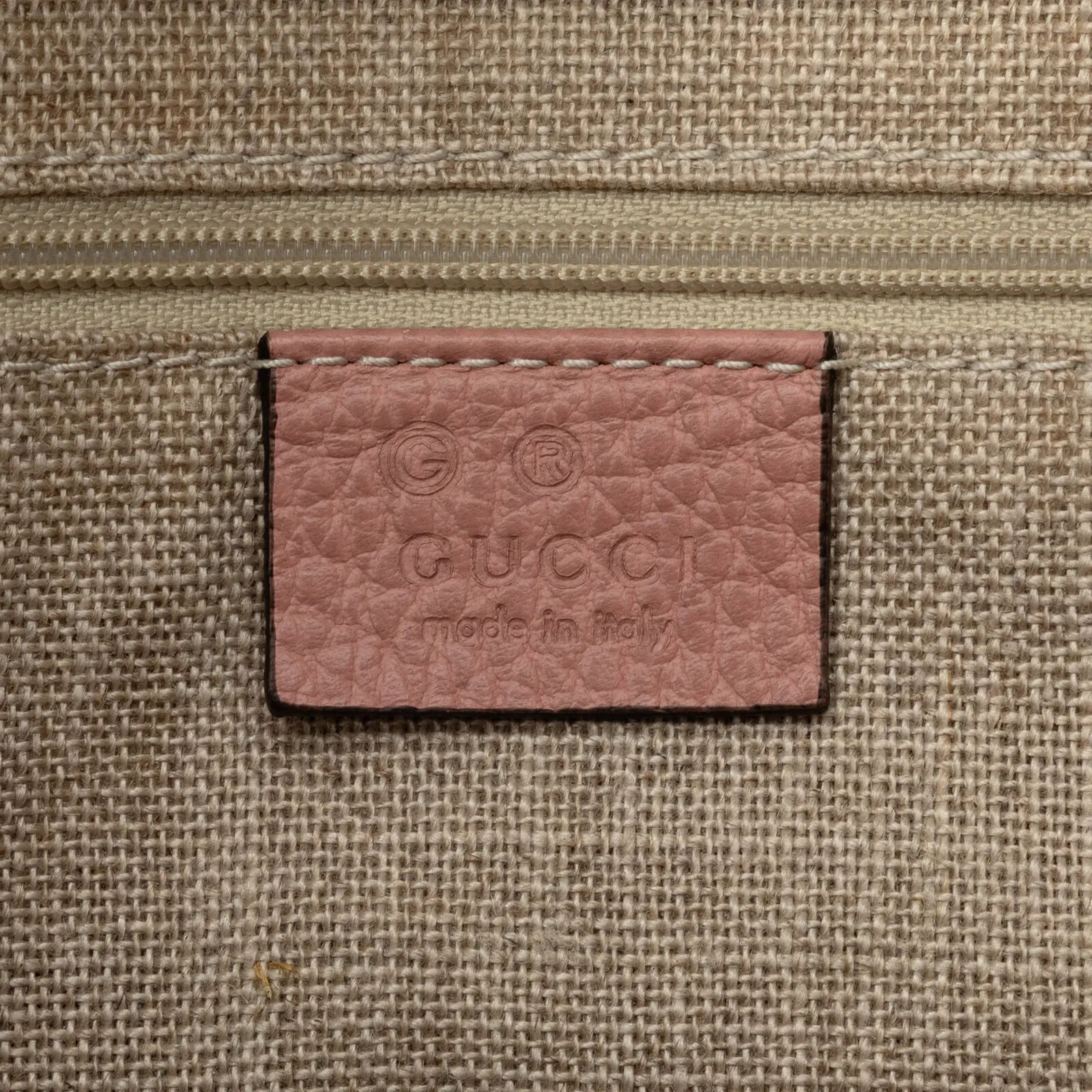 Gucci Charmy Pink Calf Leather