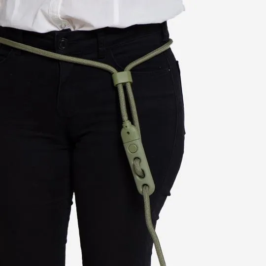 Hands-Free Leash Army Green