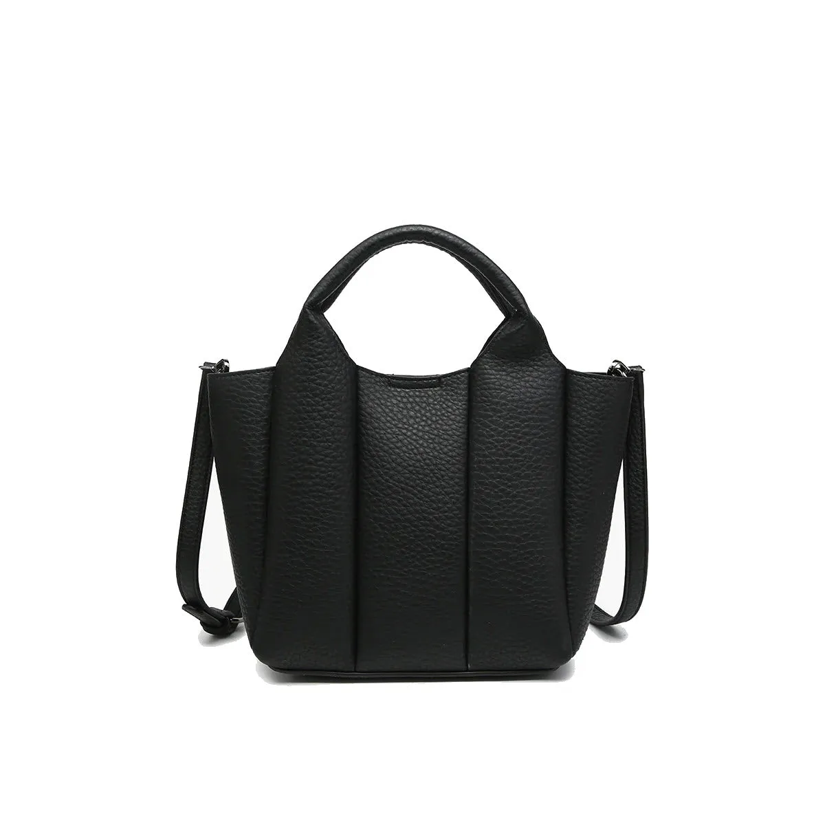 JEN & CO MADDOX SATCHEL BAG BLACK