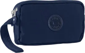 Large Capacity Wristlet Wallet - Women 3 Layers Zipper Oxford Cloth Waterproof Handbag Purse