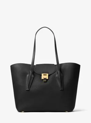 MICHAEL KORS COLLECTION Bancroft Pebbled Calf Leather Tote Bag