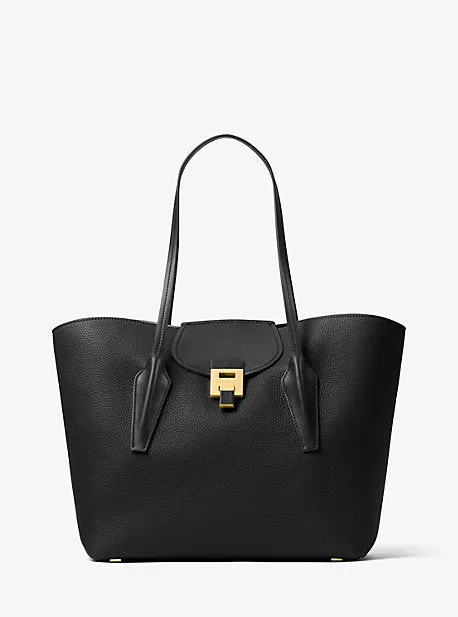 MICHAEL KORS COLLECTION Bancroft Pebbled Calf Leather Tote Bag