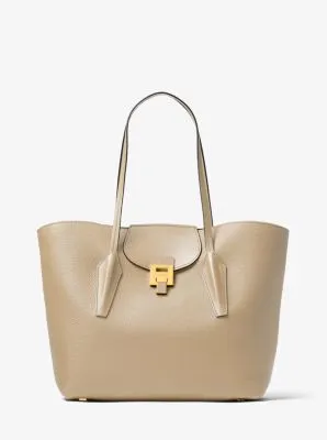 MICHAEL KORS COLLECTION Bancroft Pebbled Calf Leather Tote Bag