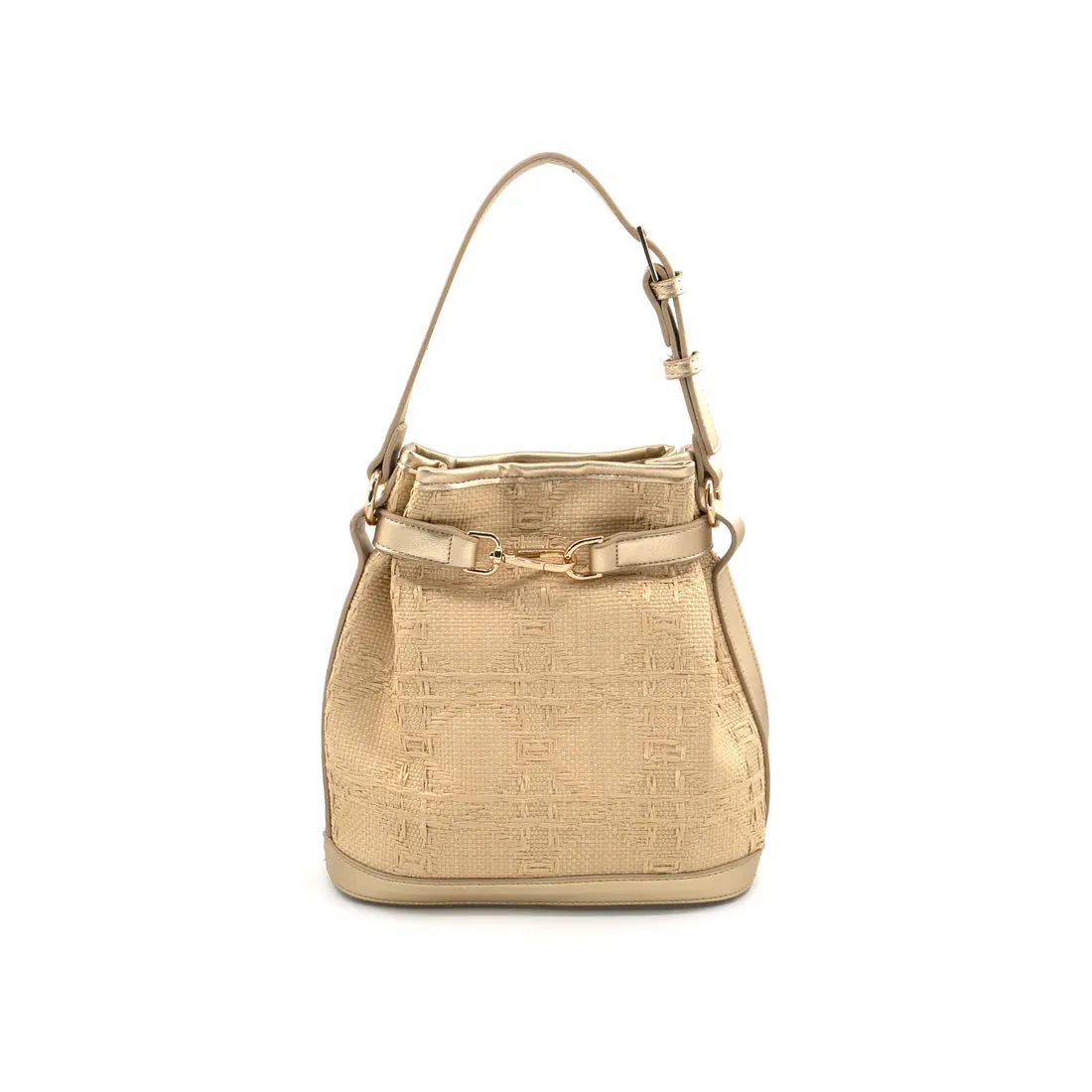 Monaco Rattan Bucket Bag