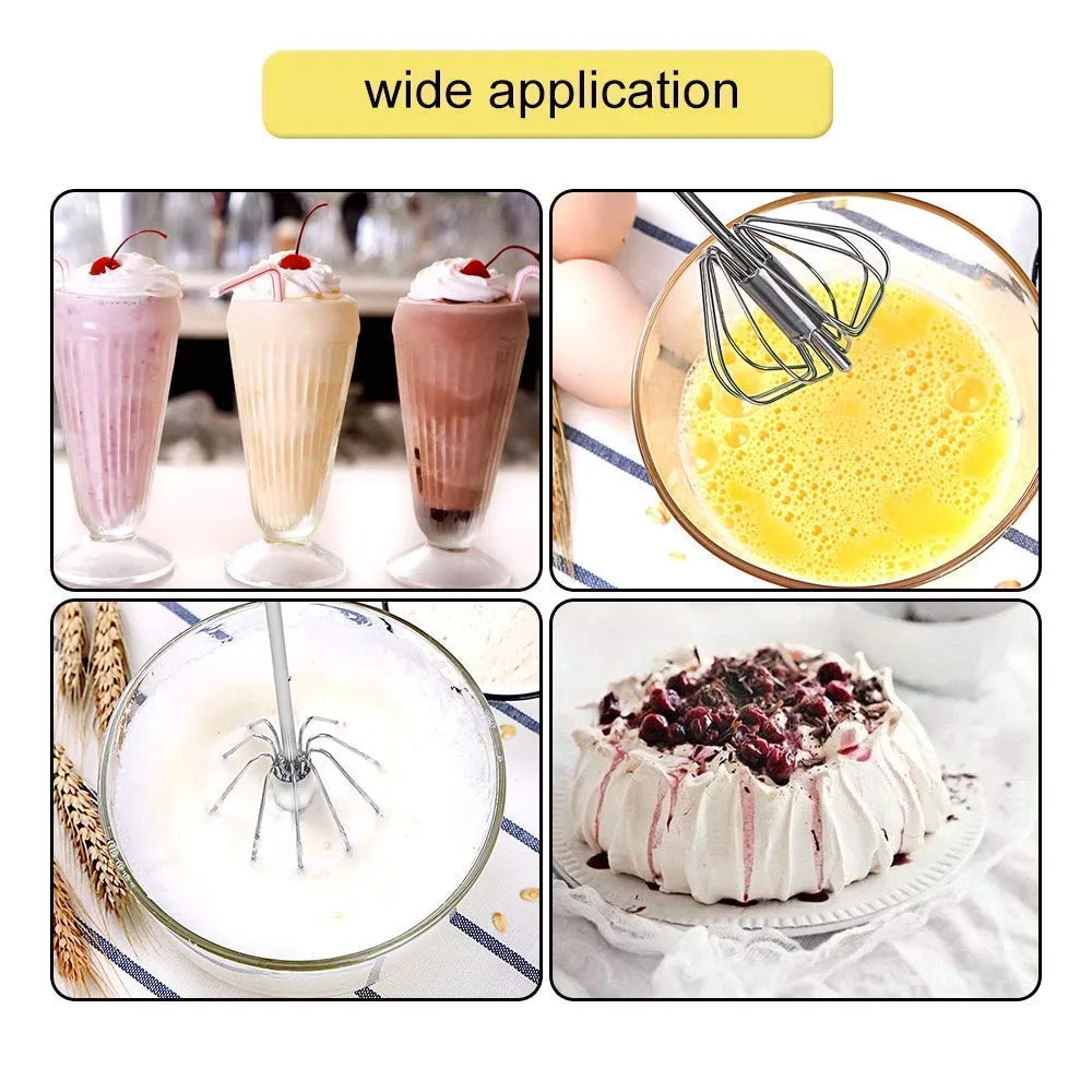 Multi-Functional Egg Whisk Food Manual Mixer