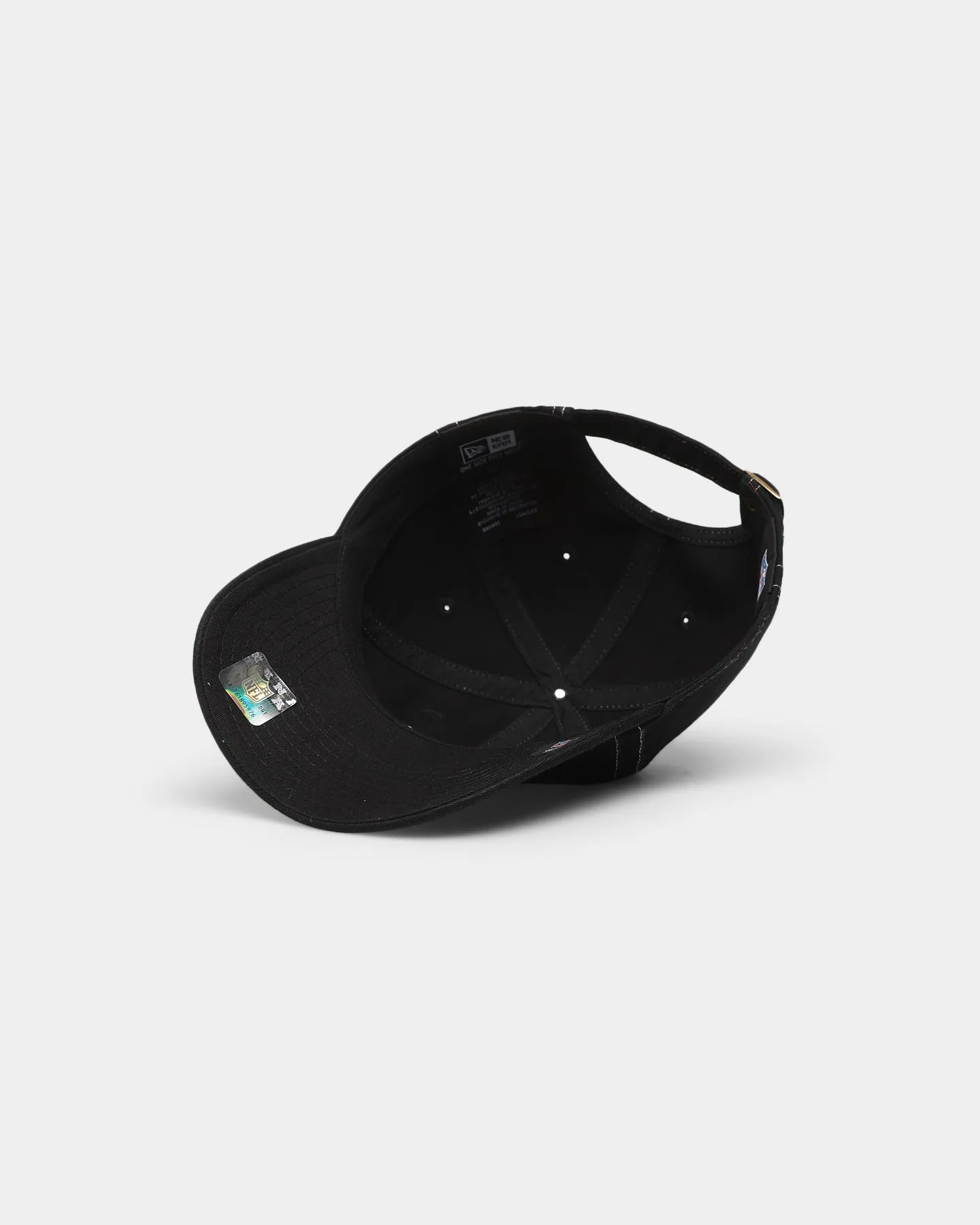 New Era Las Vegas Raiders 'Black Contrast' Casual Classic Strapback Black/Stone