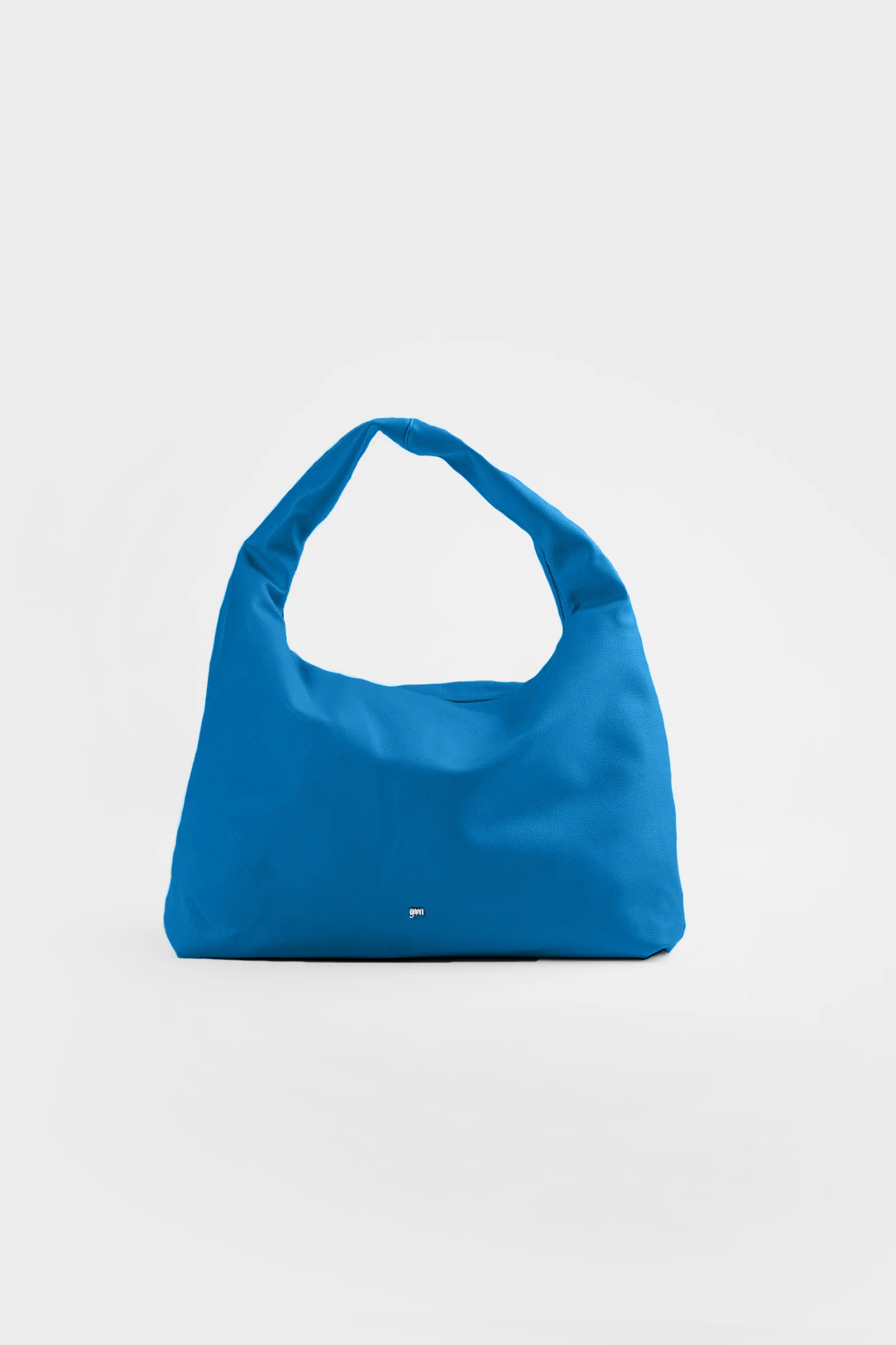 [ON HAND] Large Hobo Bag in Azure (Light Pebbled)