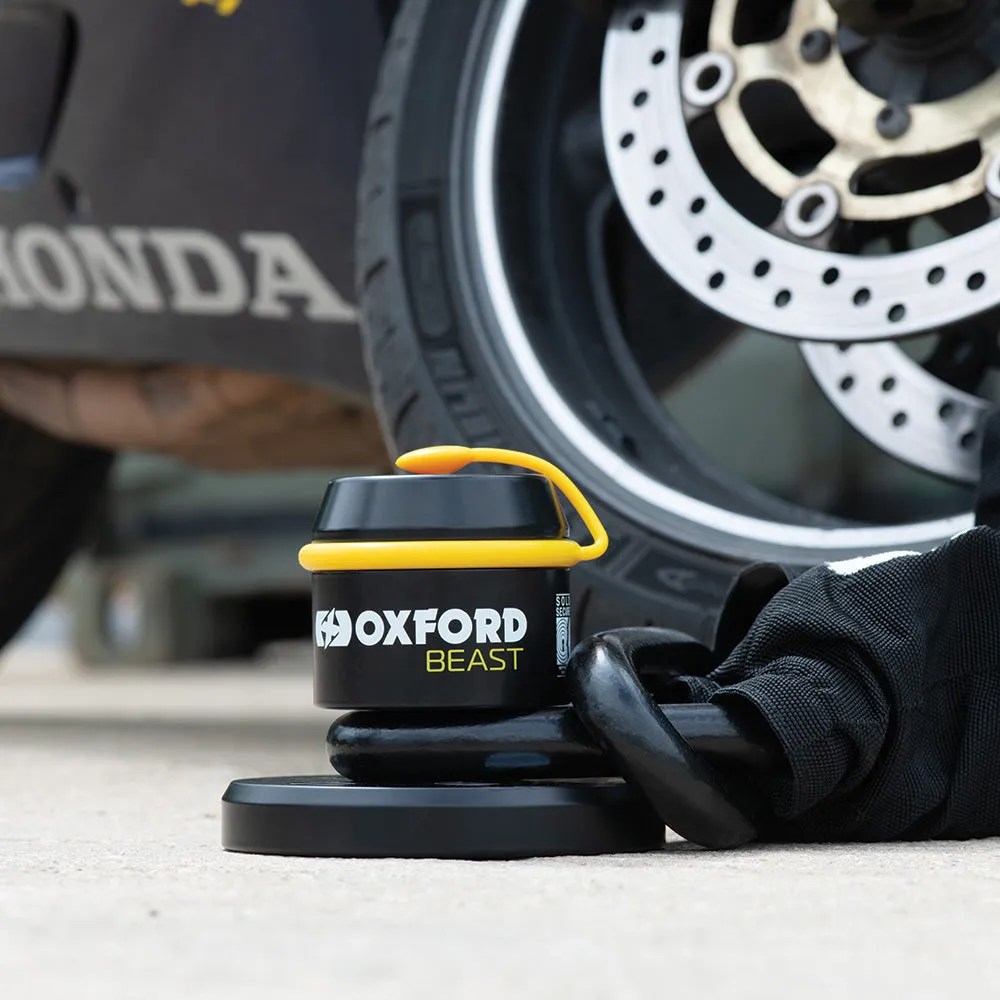 Oxford Beast Floor Lock Sold Secure Diamond All-in-one Security Solution*