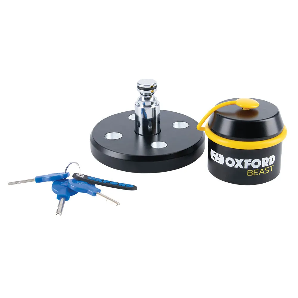 Oxford Beast Floor Lock Sold Secure Diamond All-in-one Security Solution*