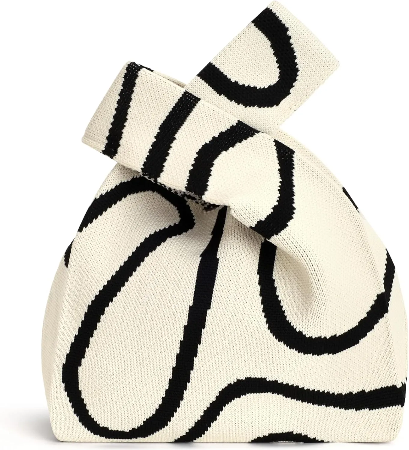 PACKISM Japanese Knot Bag - Small Knot Tote Bags Cute Wrist bag as Gifts for Teen Girls 16-18 (14x8.5x0.7)