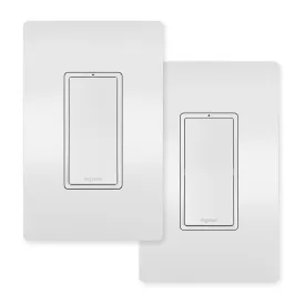 radiant 3-Way Rocker Light Switch Kit, 15-Amp, White