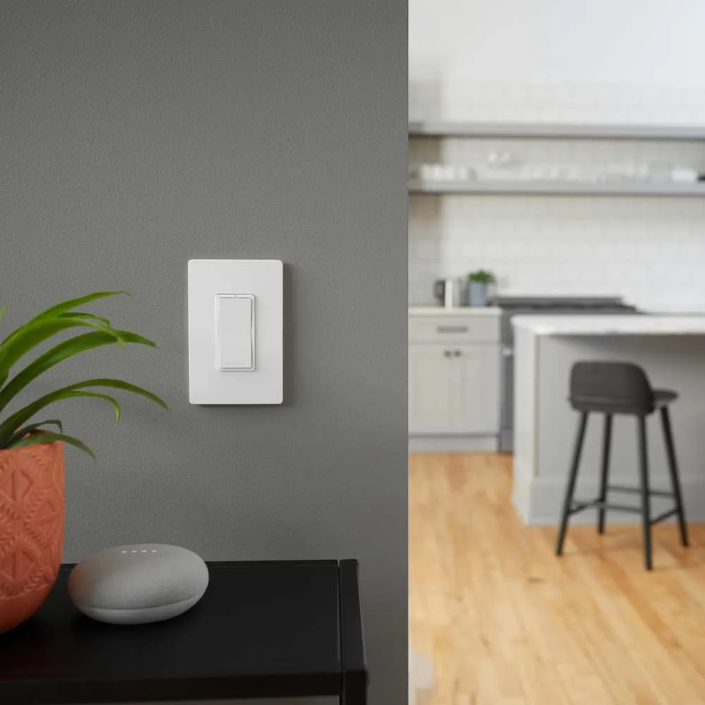 radiant 3-Way/Multi-Location Wireless Smart Remote Switch with Netatmo, White