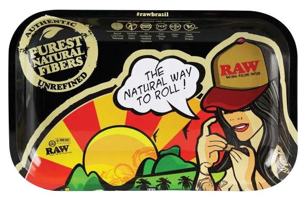 RAW Small "Brazil Girl" Rolling Tray